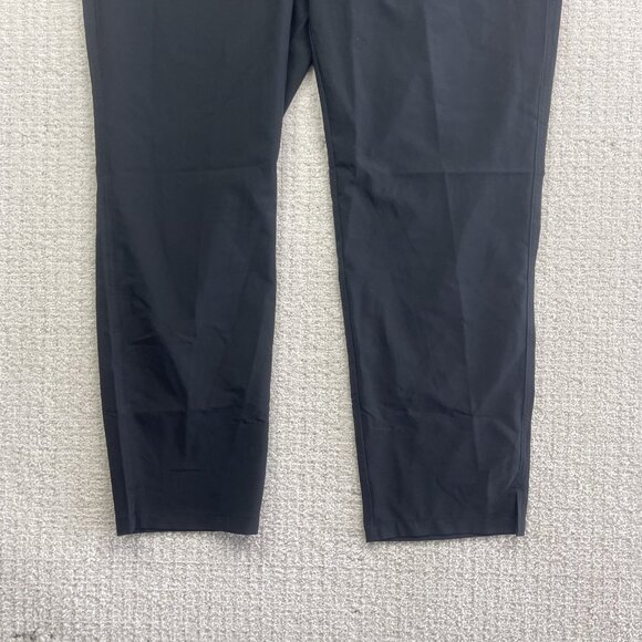 Eddie Bauer Womens Size L Black Tech Traveler Pants Performance Hiking Outdoor - Picture 3 of 8